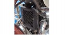 For Royal Enfield Classic 650 Stainless Steel Radiator Guard Black - SPAREZO